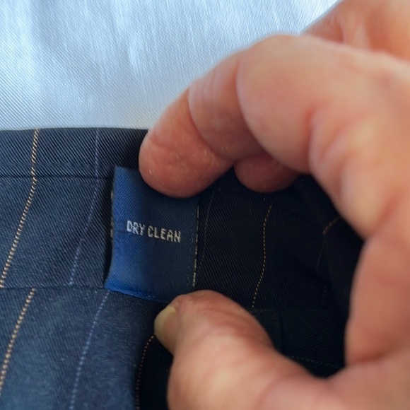 Karen Scott Blazer Navy Pinstriped - Picture 6 of 11